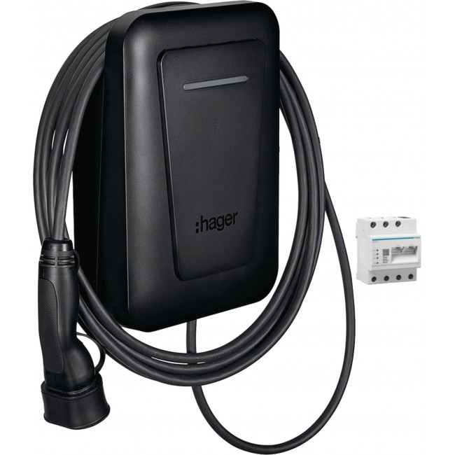 Σταθμός Φόρτισης Τριφασικός 22kW witty.plus XVL122CFL HAGER