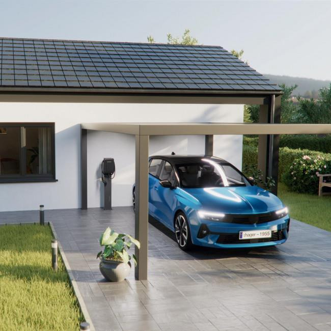 Σταθμός Φόρτισης Μονοφασικός 7kW witty.one XVR107C HAGER