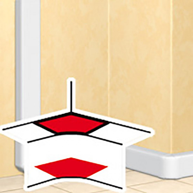 Γωνία Εσωτερική Για Κανάλια Με Βάθος 50mm 010602 LEGRAND