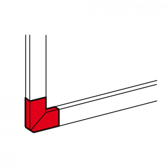 Επίπεδη Γωνία Για Κανάλια 105X35 010784 LEEGRAND