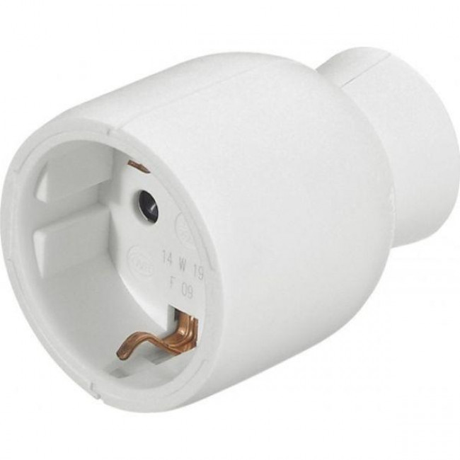 Φίς 2P+T Σούκο Θηληκό Λευκό 050189 LEGRAND