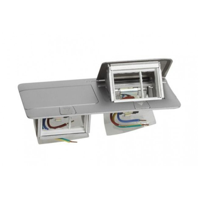 POPUP Κουτί 6 Στοιχείων Αλουμίνιο 054012 LEGRAND