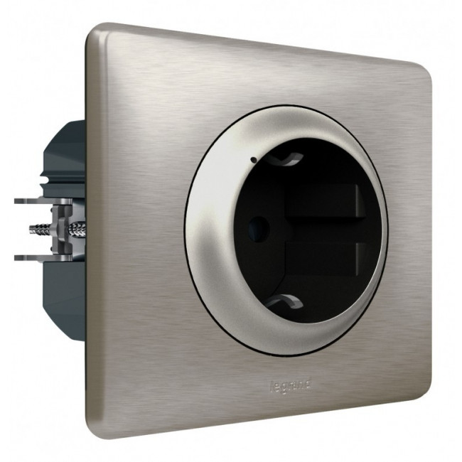 Πρίζα Σούκο ZigBee Τιτάνιο 064837 Celiane with Netatmo®