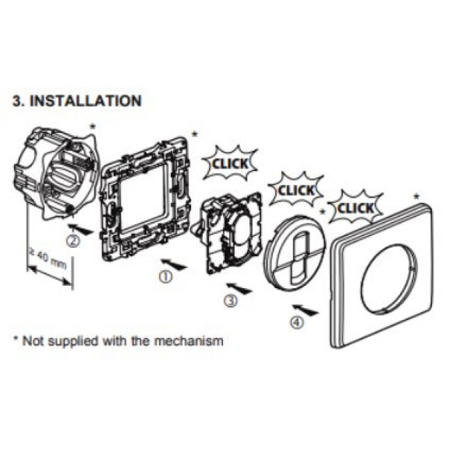 Μηχανισμός Πρίζας TV-RD-SAT Celiane™ 067388 LEGRAND