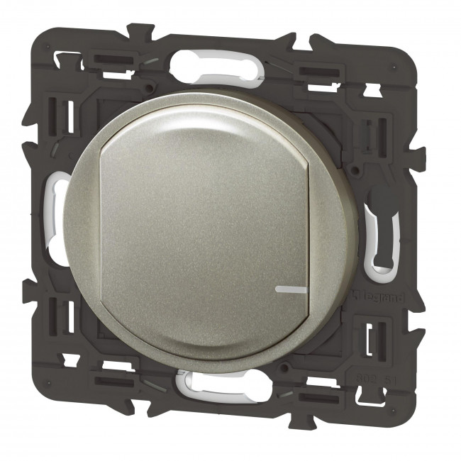 Ενσύρματος Διακόπτης Τιτάνιο 067771A Celiane with Netatmo®