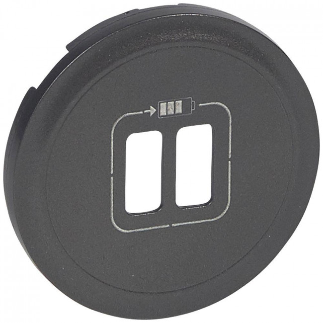 Μετώπη Πρίζας USB Διπλής Γραφίτης Celiane™ 067956 LEGRAND