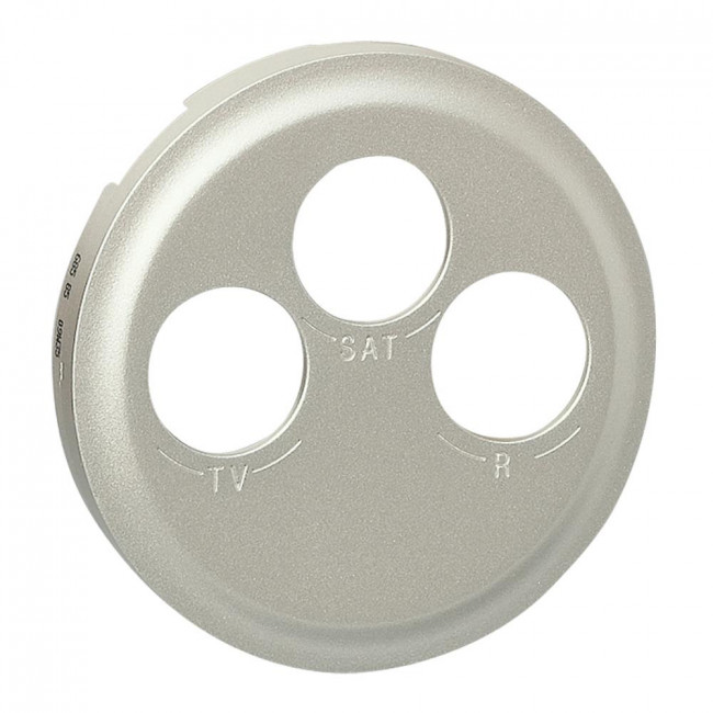Μετώπη Πρίζας TV/RD/SAT Τιτάνιο Celiane™ 068585 LEGRAND