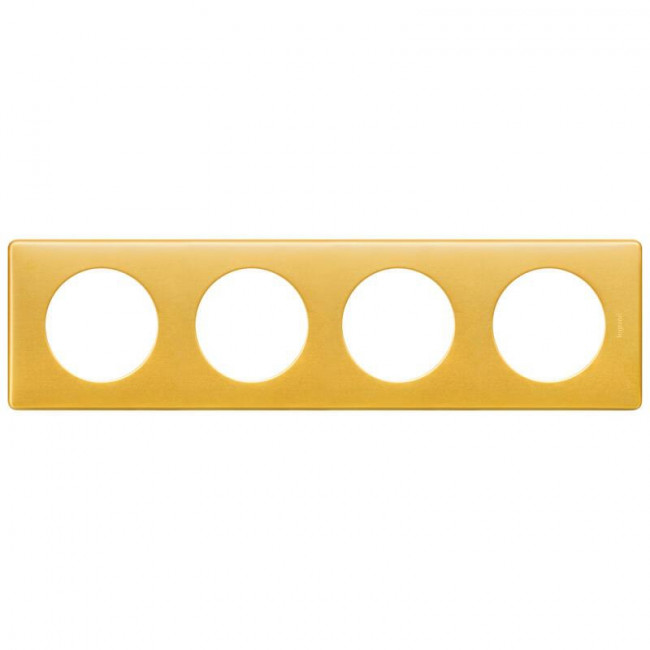 Πλαίσιο 4 Θέσεων Anodized Brass Celiane™ 068794 LEGRAND