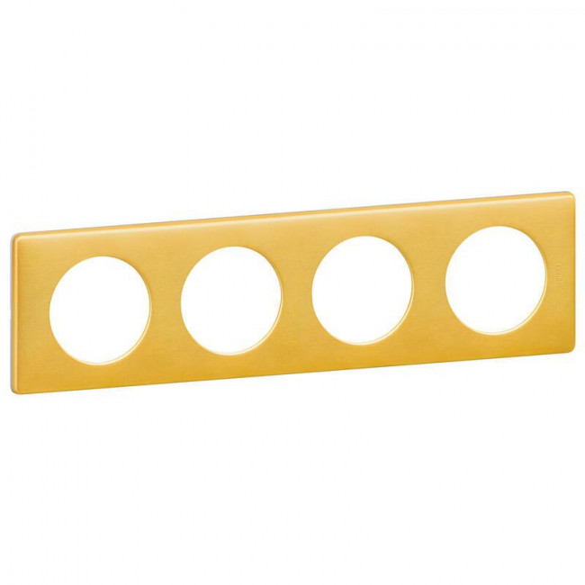 Πλαίσιο 4 Θέσεων Anodized Brass Celiane™ 068794 LEGRAND