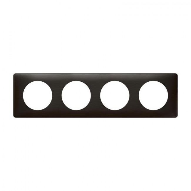 Πλαίσιο 4 Θέσεων Anodized Carbon Celiane™ 068984 LEGRAND
