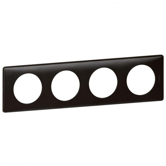 Πλαίσιο 4 Θέσεων Anodized Carbon Celiane™ 068984 LEGRAND