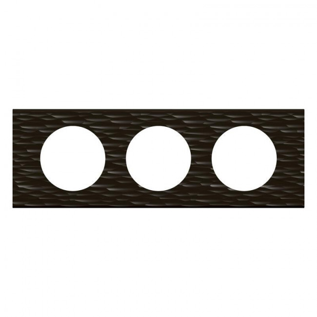 Πλαίσιο 3 Θέσεων Materials Μαύρο Corian Celiane™ 069023 LEGRAND