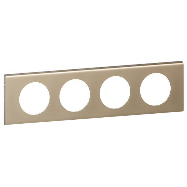 Πλαίσιο 4 Θέσεων Materials Nickel Velvet Celiane™ 069114 LEGRAND