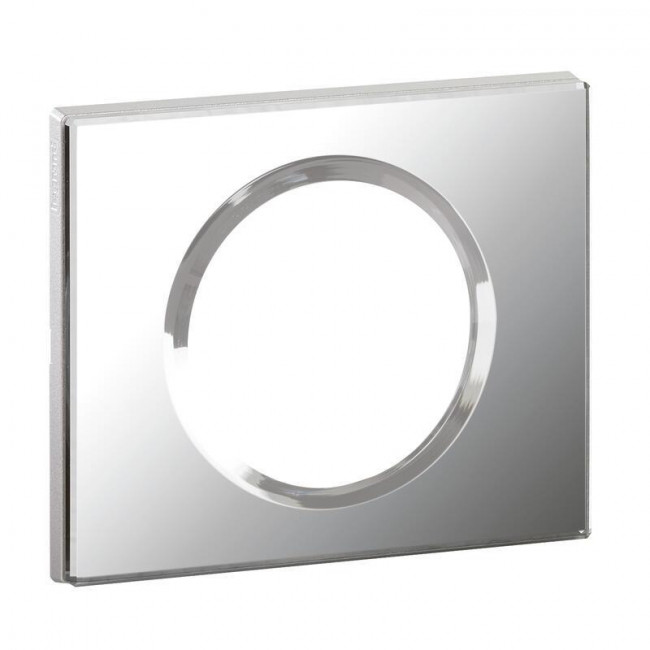 Πλαίσιο 1 Θέσης Materials Mirror Γυαλί Celiane™ 069121 LEGRAND