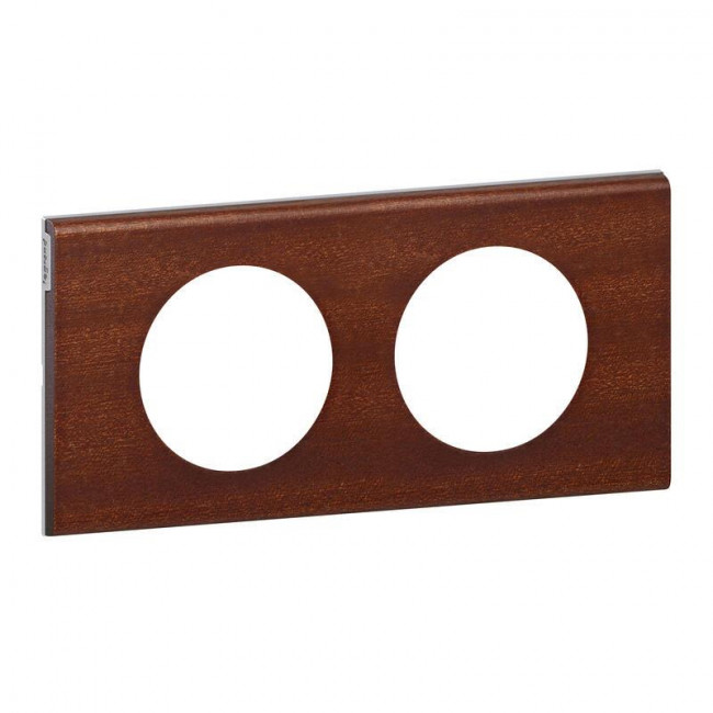 Πλαίσιο 2 Θέσεων Materials Mahogany Celiane™ 069222 LEGRAND