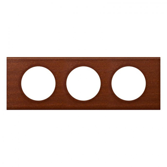 Πλαίσιο 3 Θέσεων Materials Mahogany Celiane™ 069223 LEGRAND