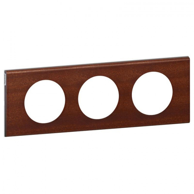 Πλαίσιο 3 Θέσεων Materials Mahogany Celiane™ 069223 LEGRAND