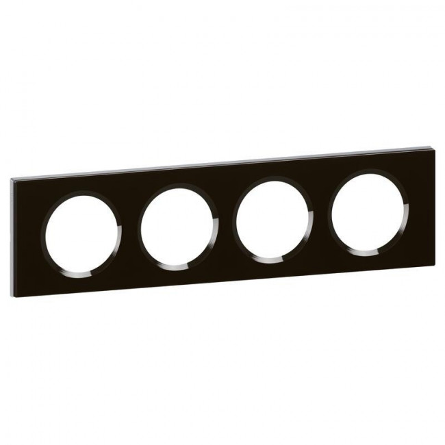 Πλαίσιο 4 Θέσεων Materials Γραφίτης Γυαλί Celiane™ 069304 LEGRAND