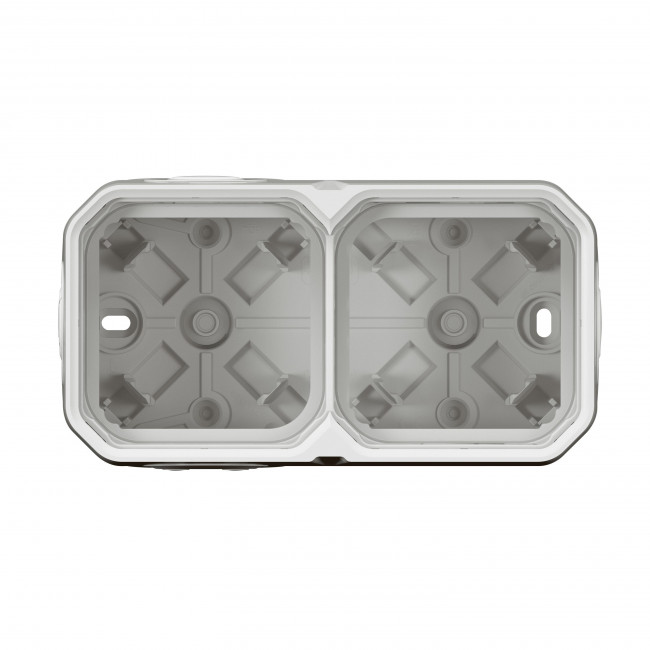 Κουτί 2 Θέσεων Επίτοιχο Λευκό Plexo 069690L LEGRAND