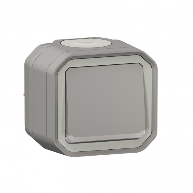 Διακόπτης A/R Επίτοιχο Γκρι Plexo 069711L LEGRAND