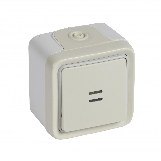Μπουτόν Επίτοιχο Λευκό Plexo 069762 LEGRAND