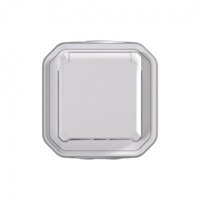 Πριζα Σουκό Επίτοιχη Λευκό Plexo 069771L LEGRAND