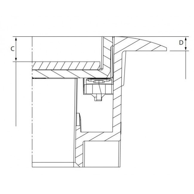 Κάλυμμα Με Πλαστικό Πλαίσιο Γκρι Για Βάση 8 ή 12 Στοιχείων 088000 LEGRAND