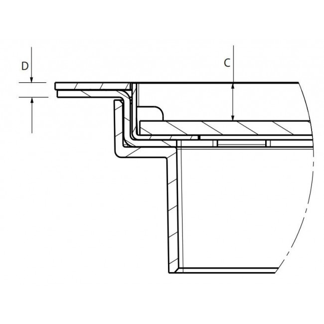 Κάλυμμα Με Μεταλλικό Πλαίσιο Inox Για Βάση 12 ή 18 Στοιχείων 088004 LEGRAND