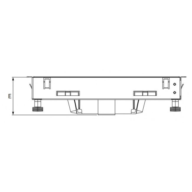 Ενδοδαπέδια Βάση Μηχανισμών 12 Στοιχείων 088024 LEGRAND