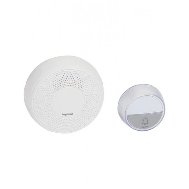 Ασύρματο Κουδούνι Με 15 Μελωδίες 100mt IP44 Λευκό COMFORT