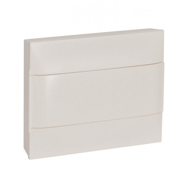 Πίνακας Επίτοιχος 1 Σειράς 12 Στοιχείων Λευκός Αδιάφανη Πόρτα PRACTIBOX S 135201 LEGRAND