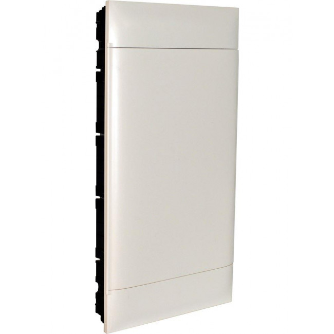 Πίνακας Γυψοσανίδας 4 Σειρών 18 Στοιχείων Λευκός Αδιάφανη Πόρτα PRACTIBOX S 137169 LEGRAND