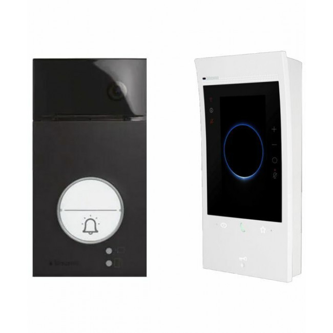 KIT Θυροτηλεόρασης 1 Διαμερίσματος Wi-Fi Με Οθόνη 5'' Λευκή With Netatmo® 363915 BTICINO