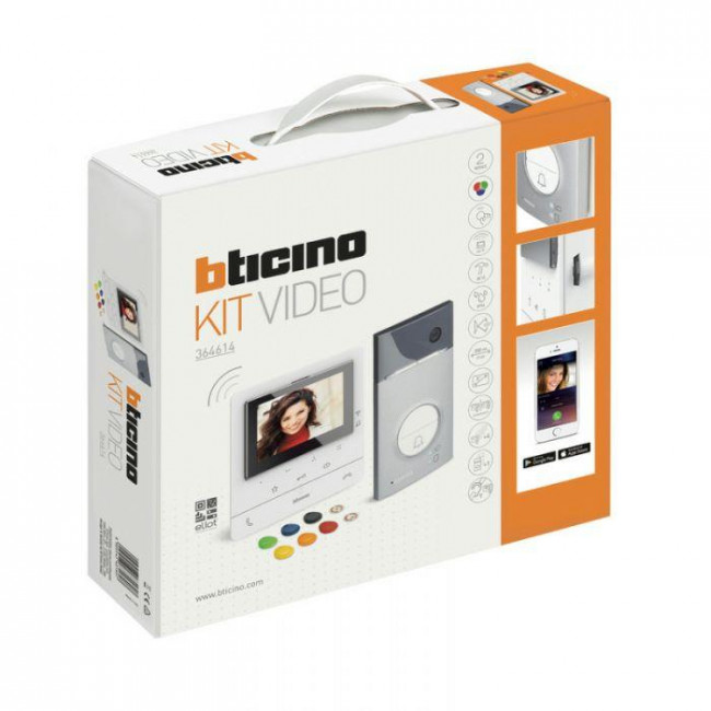 KIT Θυροτηλεόρασης 1 Διαμερίσματος Wi-Fi Με Οθόνη 5'' 364614 BTICINO