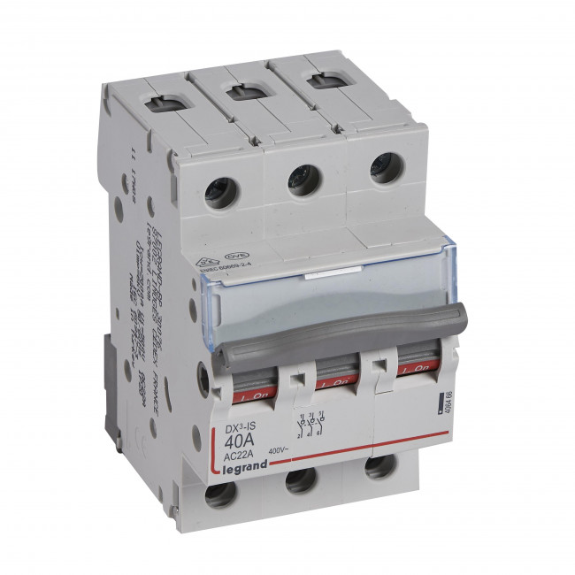 Διακόπτης Ράγας 3P 40Α 406466 LEGRAND