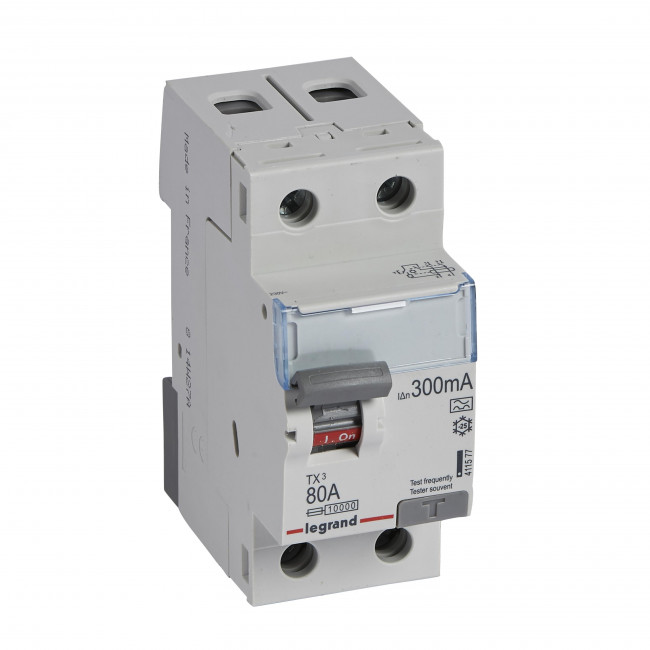 Ρελέ Διαρροής A 2P 80A 300mA 411577 LEGRAND