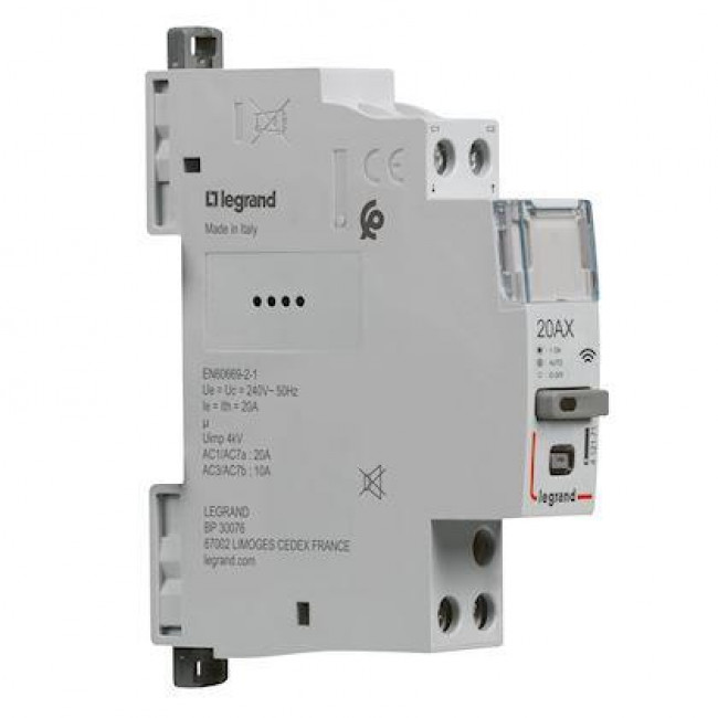 Ρελέ Ισχύος Ράγας ZigBee 412171 LEGRAND with Netatmo®