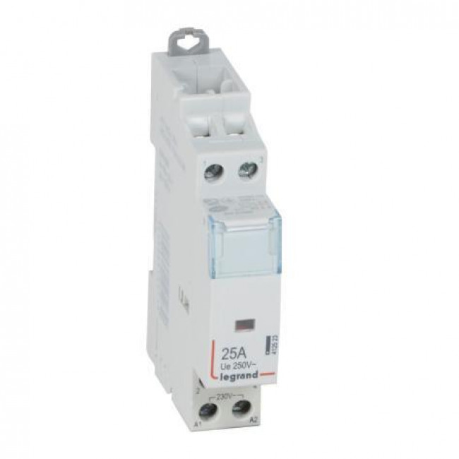 Ρελέ Ισχύος Ράγας 2P 25A 2NO 230V 412523 LEGRAND