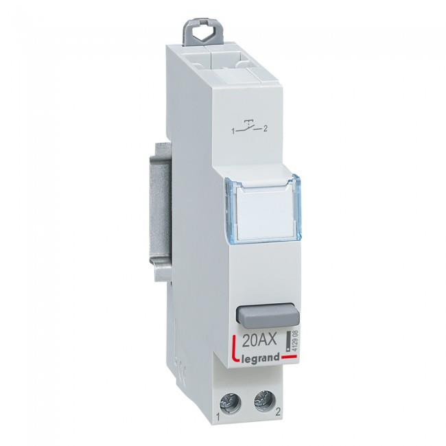 Μπουτόν Απλής Πίεσης 1NO 412908 LEGRAND