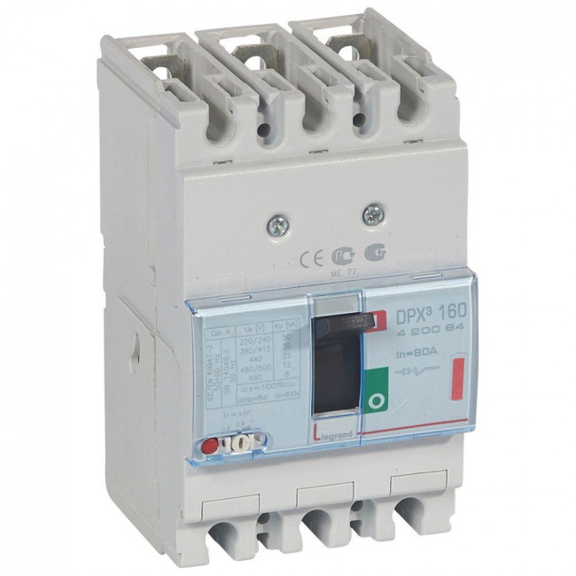 Αυτόματος Διακόπτης Ισχύος 3P 80Α 36kA 420084 LEGRAND