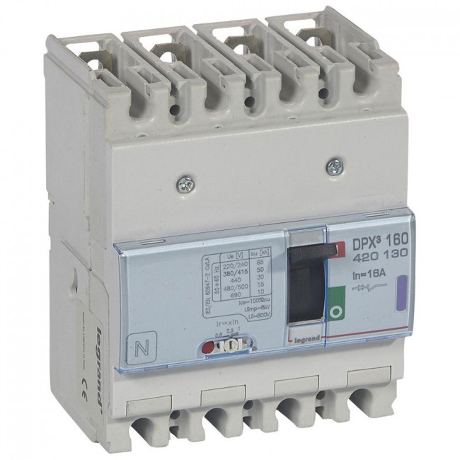 Αυτόματος Διακόπτης Ισχύος 4P 25Α 50kA 420131 LEGRAND