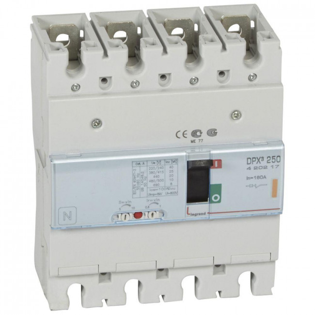Αυτόματος Διακόπτης Ισχύος 4P 160Α 25kA 420217 LEGRAND