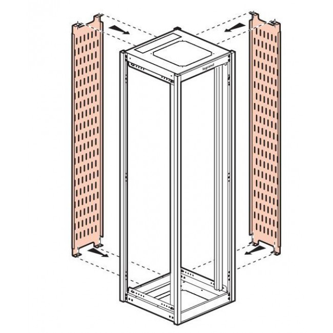 Σχάρα Διαχείρισης Καλωδίων Για 33U Ερμάρια 646420 LEGRAND