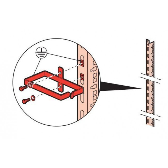 Δακτύλιος Διαχείρισης Καλωδίων (Σετ.6τμχ) 646425 LEGRAND