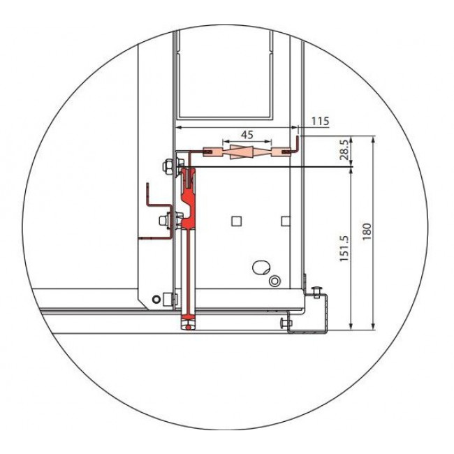 Οργανωτής Καλωδίων Για Ερμάριο 47U (Σετ.2τμχ) 646427 LEGRAND
