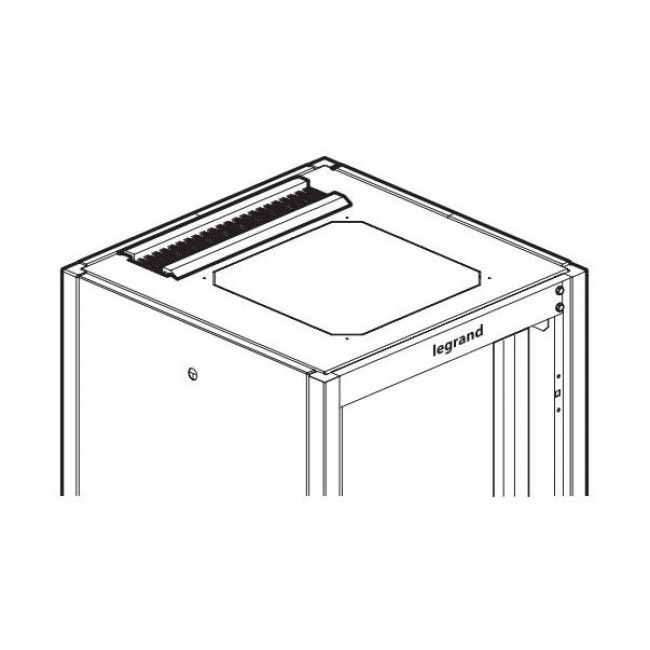 Πλάκα Εισόδου Καλωδίων Με Βούρτσα (Σετ.2τμχ) 646428 LEGRAND