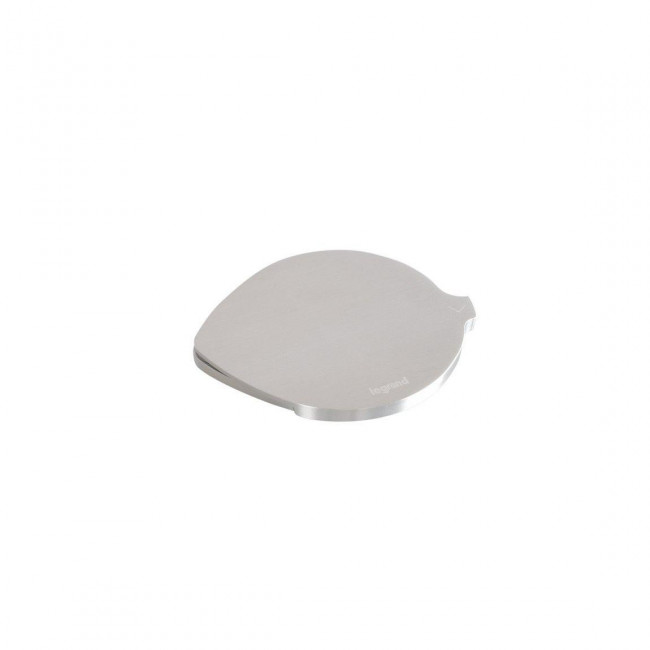 Πολύπριζο Γραφείου 1 Σούκο Με Καπάκι Μαύρο Και Ασημί 654728 LEGRAND