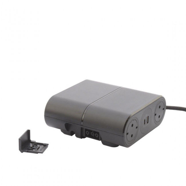 Πολύπριζο Γραφείου 4 Σούκο,4 USB Και Καλώδιο HDMI Μαύρο 2,5m 654887 LEGRAND