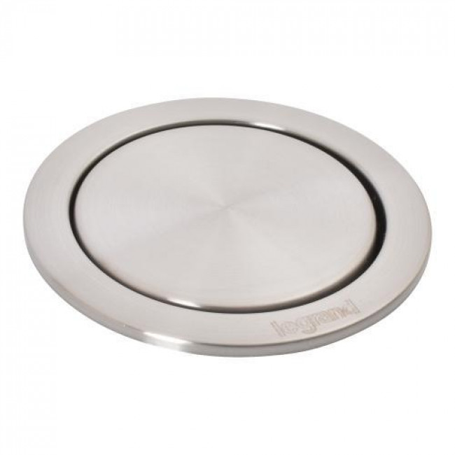 Πολύπριζο Γραφείου 3 Σούκο,2 USB Ασημί Και Μαύρο 654974 LEGRAND