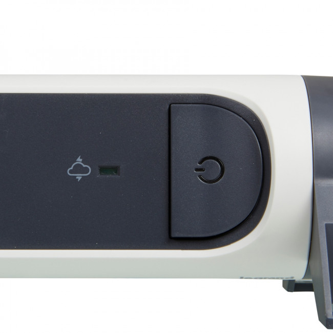 Πολύπριζο 6 Σούκο Με Διακόπτη & Προστασία 1,5m Λευκό Και Μαύρο 694509 LEGRAND